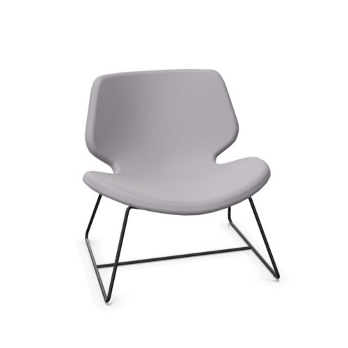 Diemme Eon Lounge Sled Base With Armrests Lounge Armchair