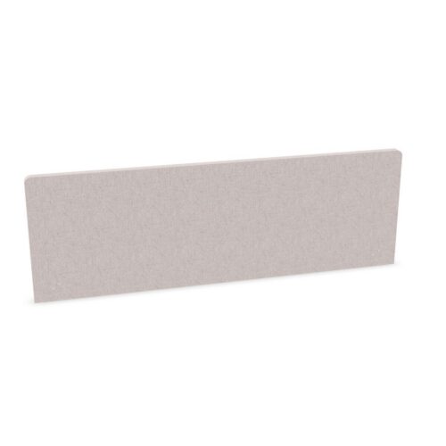 Zilenzio Lite Table Rounded Clamp-Mounted Corners Acoustic Desk Screen