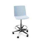 Gaber Jubel HS05R 5-Star Base Gas Lift Bar Stool