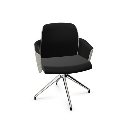 Bralco My Belle 4-Star Base Upholstered Low Conference Chair