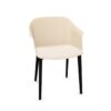 Nowy Styl Inta Stationary Chair 4-Leg Frame Plastic Back With Armrests Frame