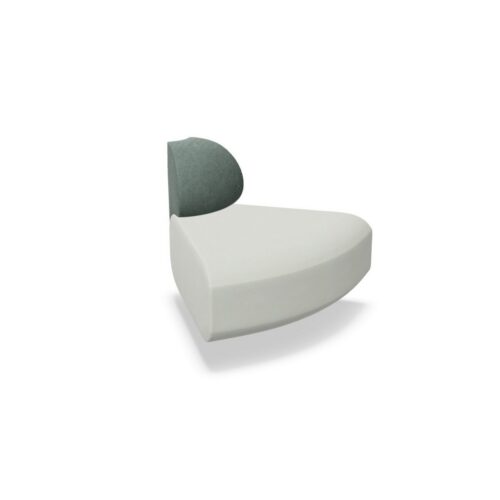 Frezza 60 Open Corner Element With Backrest Modular Sofa