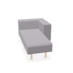Diemme Right-Arm Upholstered Chaise Longue
