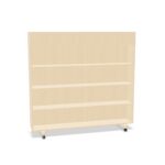 Zilenzio Zorla Shelf Mobile Open Shelving Unit Mobile Shelving Unit