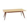 Treku Aise 4-Leg Metal Legs Meeting Table