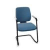 Nowy Styl Globeline Stationary Chair CF Frame Uph Plastic Back Upholstered