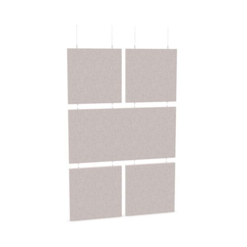 Zilenzio Dezibel Divider Bundle 1 Pcs 4 Pcs Vertical Modular Acoustic Room