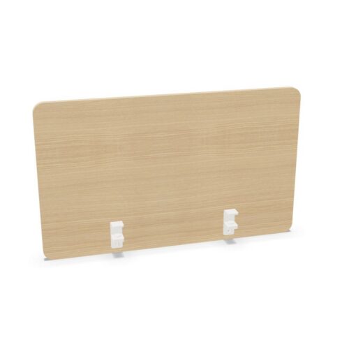 Bralco Polare Desk-Mounted Melamine Panel Desk Screen