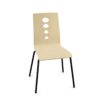 Nowy Styl Lantana Stationary Chair 4-Leg Frame Wooden Uph Back Upholstered