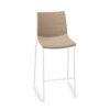 Gaber Kanvas Stool Full Uph Tube Sled H76 Upholstered Fully Bar Stool