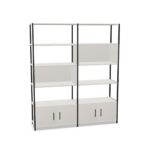 Nowy Styl Aplo Cabinet 5OH 2C 2-Column Open Cabinet