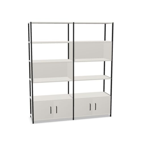 Nowy Styl Aplo Cabinet 5OH 2C 2-Column Open Cabinet