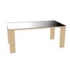 Bralco Glass Top Desk