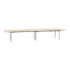 Bralco KN Bench Desk Left-Hand Configuration Desk
