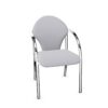 Nowy Styl Visa Stationary Chair 4-Leg Frame Uph Back With Armrests Upholstered