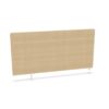 Bralco Height-Adjustable Melamine Panel Desk Screen