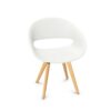 Kusch + Co Volpino Armchair Lwm P 4-Leg Plastic Back Armchair
