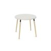 Nowy Styl Tauko Table I-Leg Lwm Base 4-Leg Round Top Meeting Table