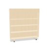 Zilenzio Zorla Shelf Mobile With Wheels Shelving Unit