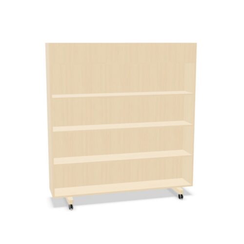Zilenzio Zorla Shelf Mobile With Wheels Shelving Unit