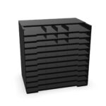 Nowy Styl K40 Pedestal Equipment Set D Filing Tray Set 9 Trays Pedestal