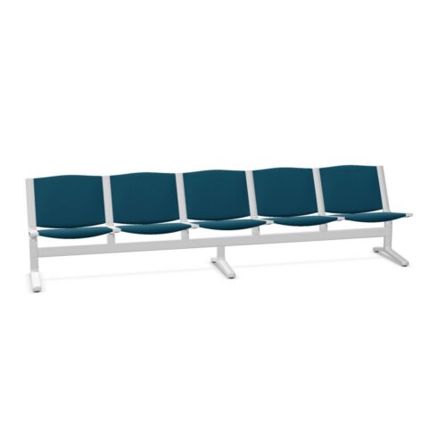 Kusch + Co 8000 Bench-5 5-Seat Upholstered Beam Seating