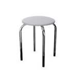 Nowy Styl Chico CR 4-Leg Upholstered Stool