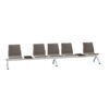 Kusch + Co V-Travel Bench-5 Standard 5-Seat 5U TI2 Beam Seating