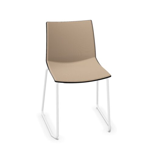 Gaber Kanvas ST Front Cantilever Back Tube Shell Chair