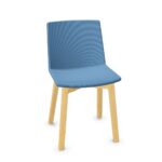 Gaber Jubel Upholstered 4-Leg Wooden Chair