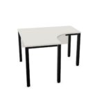 Nowy Styl Easy Space Desk I-Leg LS Pnm Plus Rectangular Desk With Cable