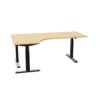 Actiforce Sls Collection Sls 671 Pro 90 Corner Desk Fixed-Height Configuration