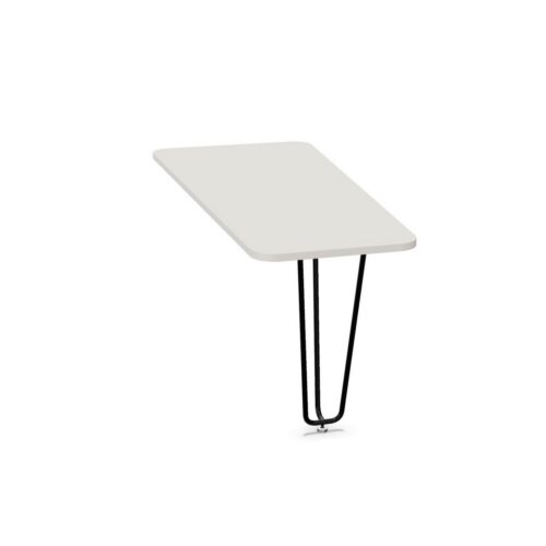 Nowy Styl Hexa Wall Table For Integration With Wall V-Leg Base Wall-Integrated