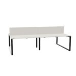 Nowy Styl Sqart Workbench 4U O-Leg RC With Panel 4-Person Frame Workbench Desk