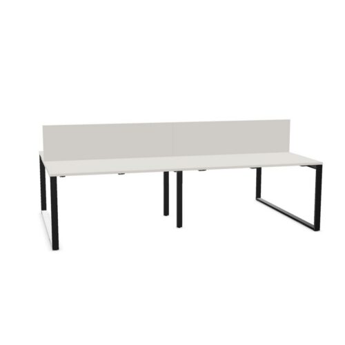 Nowy Styl Sqart Workbench 4U O-Leg RC With Panel 4-Person Frame Workbench Desk
