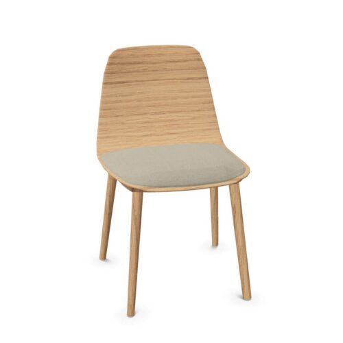 Treku Bisell 4-Leg Seat Pad Shell Chair