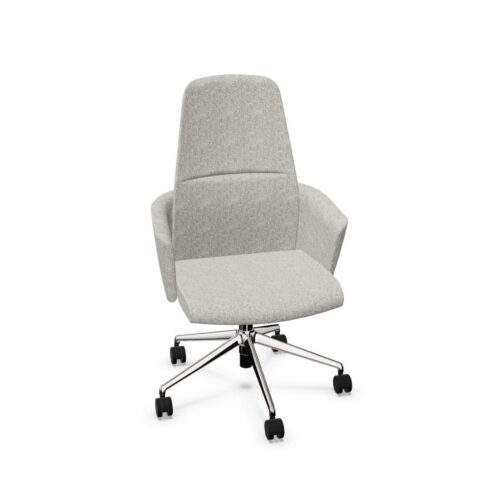 Bralco My Belle 5-Star Base Upholstered Medium Office Chair