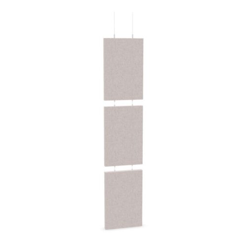 Zilenzio Dezibel Divider Bundle Vertical 3 Pcs Room Divider Of Acoustic Divider
