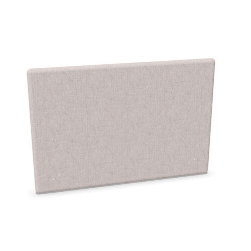 Zilenzio Arched Clamp-Mounted Rounded Corners Acoustic Desk Screen