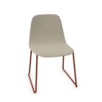 Treku Bisell Sled Upholstered Shell Chair