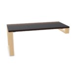 Bralco H System Executive Leather Insert Desk