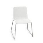 Frezza Yo Plastic Sled Base With Armrests Chair