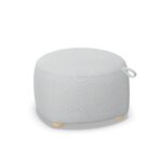 Northern Gem Pouf Ottoman Upholstered Pouf