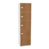 Bralco Aba 4-Compartment Independent Doors Locker Cabinet