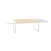 Frezza BE 1 Melamine Top With 23 5 8 In Glass Extensions Modular Under Meeting