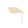 Frezza Final Position Tabletop With Support Legs Desk Extension