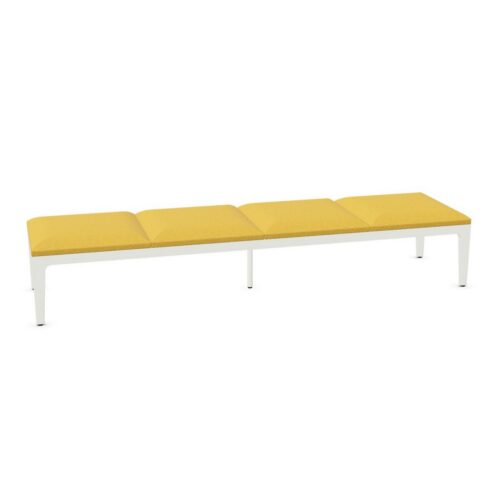 Frezza Alplus Seating 4-Seater Cushions Bench