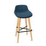 Kusch + Co Lupino Hocker 4L Lgw 4-Leg Upholstered Bar Stool