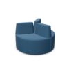 Nowy Styl Tri Ply Pouffe Round L B3 Round Modular Seating Unit With Three