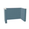 Nowy Styl Sand Office Wall Reception Counter Acoustic Reception Desk